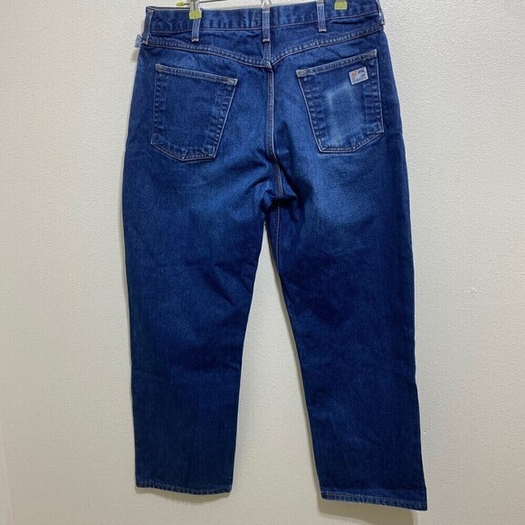 Tyndale MVM Rodeo FR Flame Resistant 23 Cal NFPA 2112 Men's Blue Jeans 36X30 - Picture 4 of 9